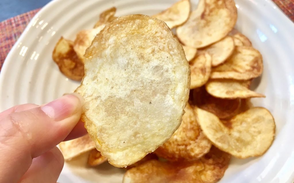 カンタンで美味しい ジャガイモから作る 手作りポテトチップス の作り方 しゅふのわ Com